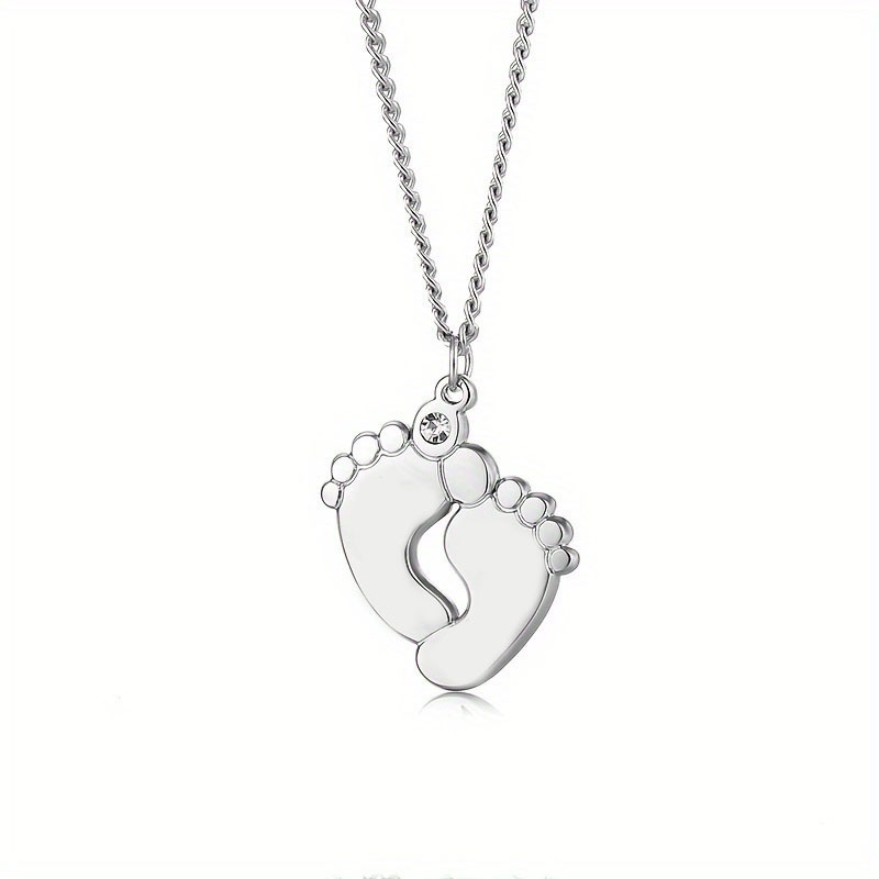 Custom Engraved Name Necklace Zirconia Ankle Pendant Letter Jewelry